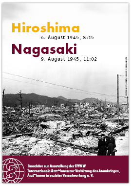 Broschüre zur Ausstellung "Hiroshima – Nagasaki" (2025)